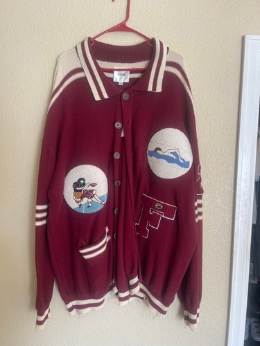Found varsity patch - patch, collared