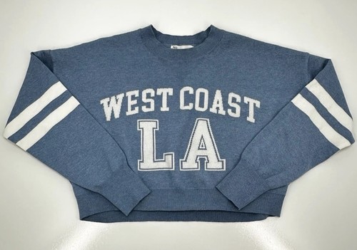 West coast cropped sweater - west,